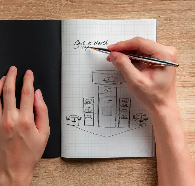 Trade-Show-Post-It-Project-concept