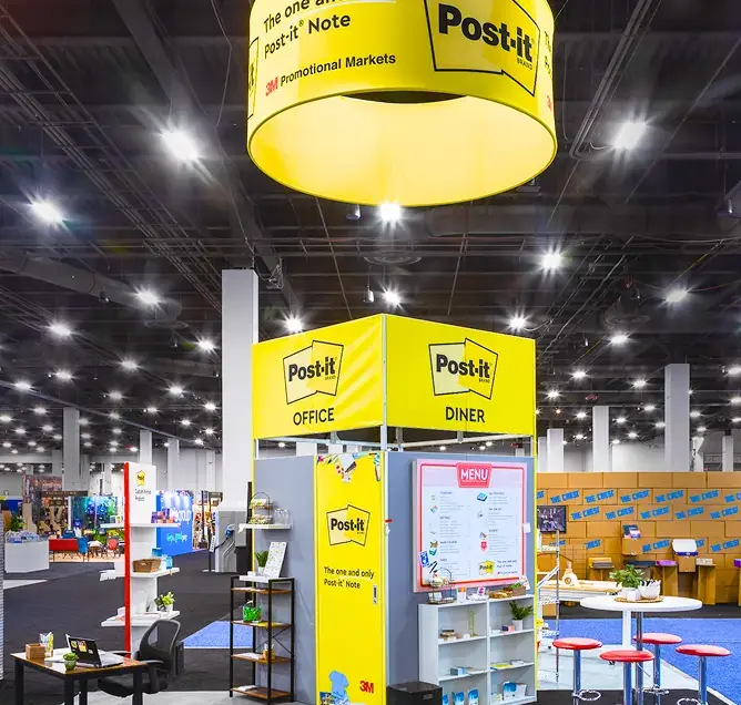 Trade-Show-Post-It-Project-event